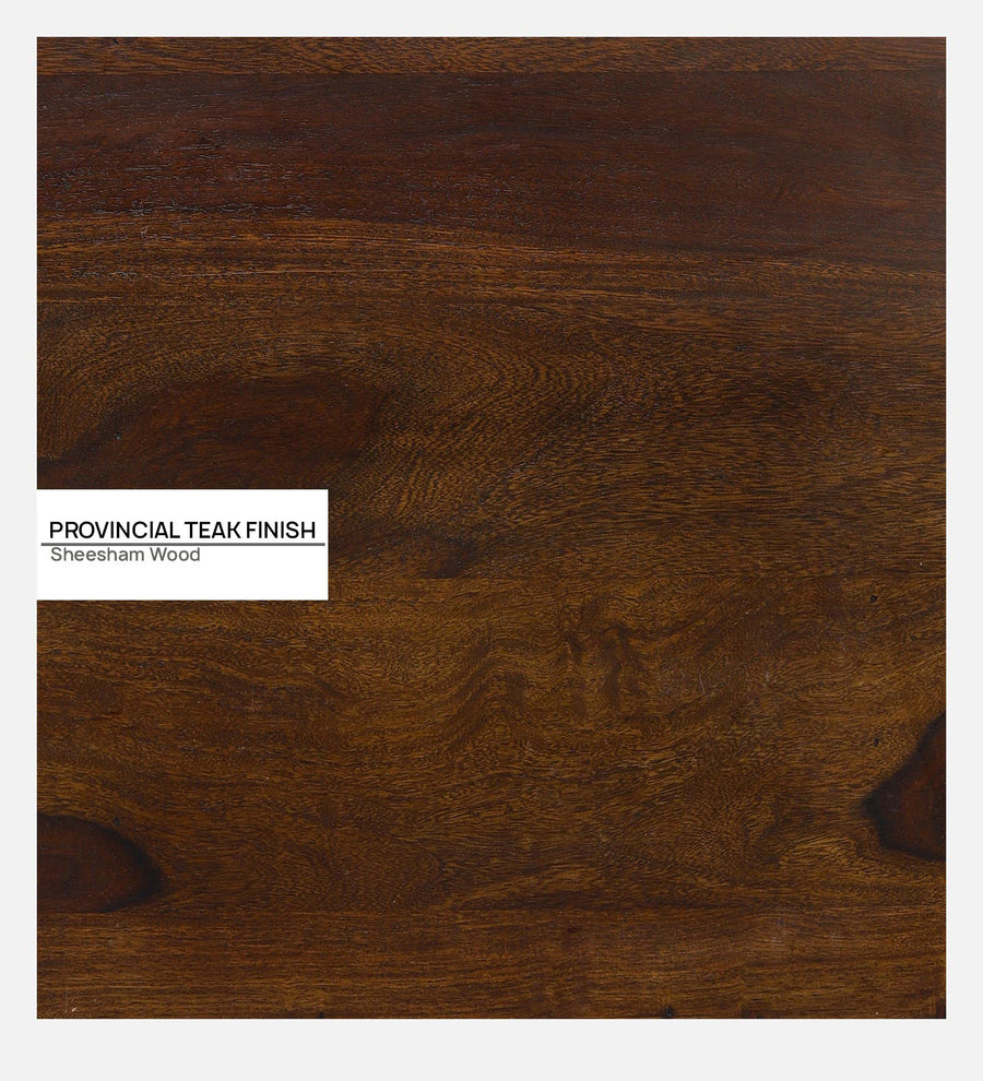Tanji Sheesham Wood Single Bed In Provincial Teak Finish - Febonic Living