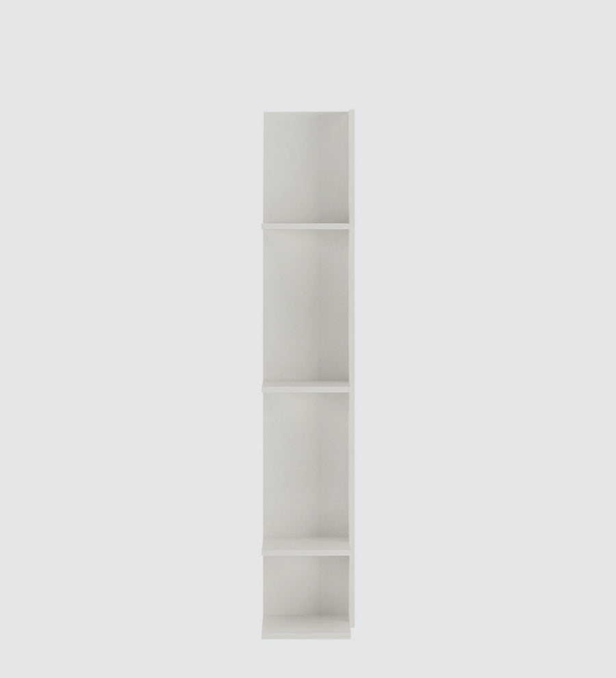 Barna Book Shelf In Frosty White Finish - Febonic Living