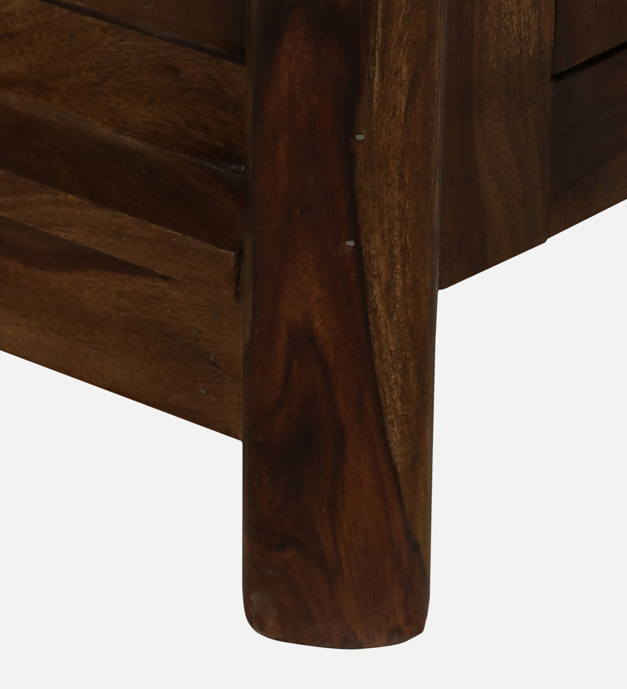 Davao Sheesham Wood Sideboard In Provincial Teak Finish - Febonic Living