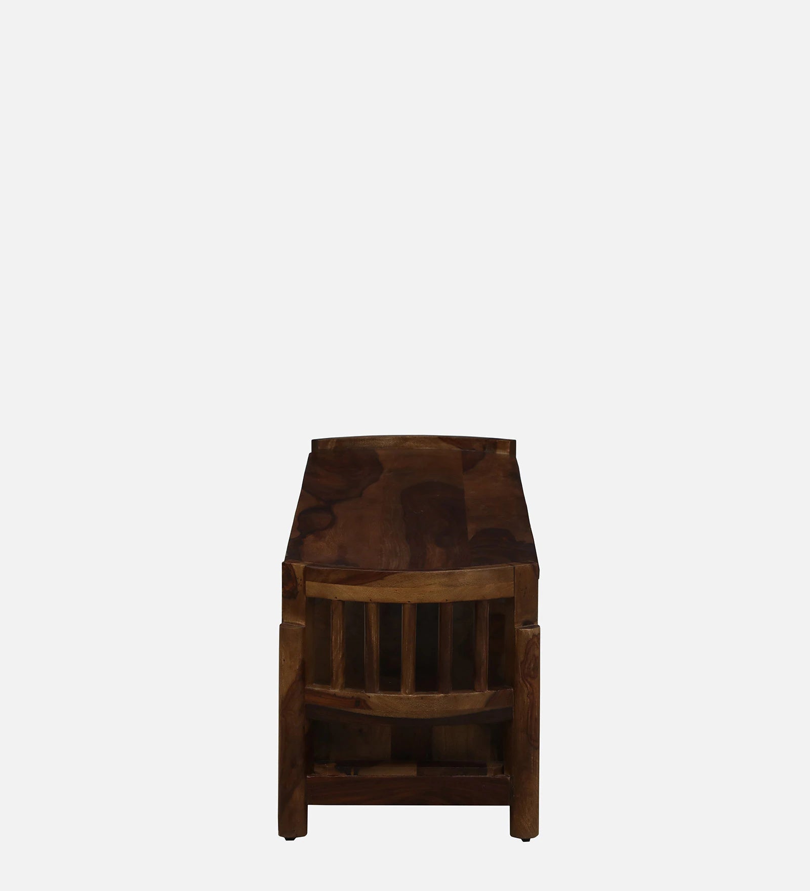 Davao Sheesham Wood TV Unit In Provincial Teak Finish - Febonic Living