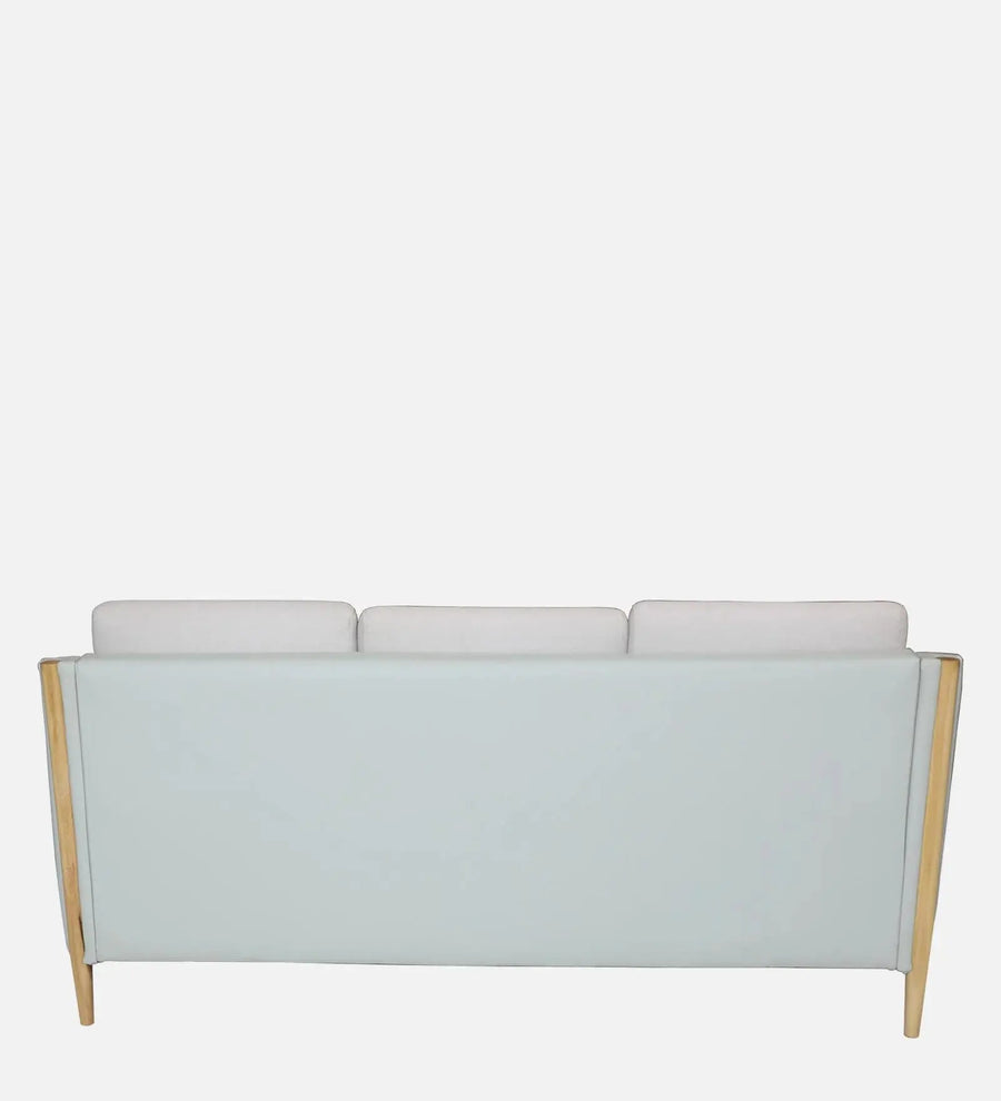 Haven Fabric Leatherette 3 Seater Sofa In Beige Colour - Febonic Living
