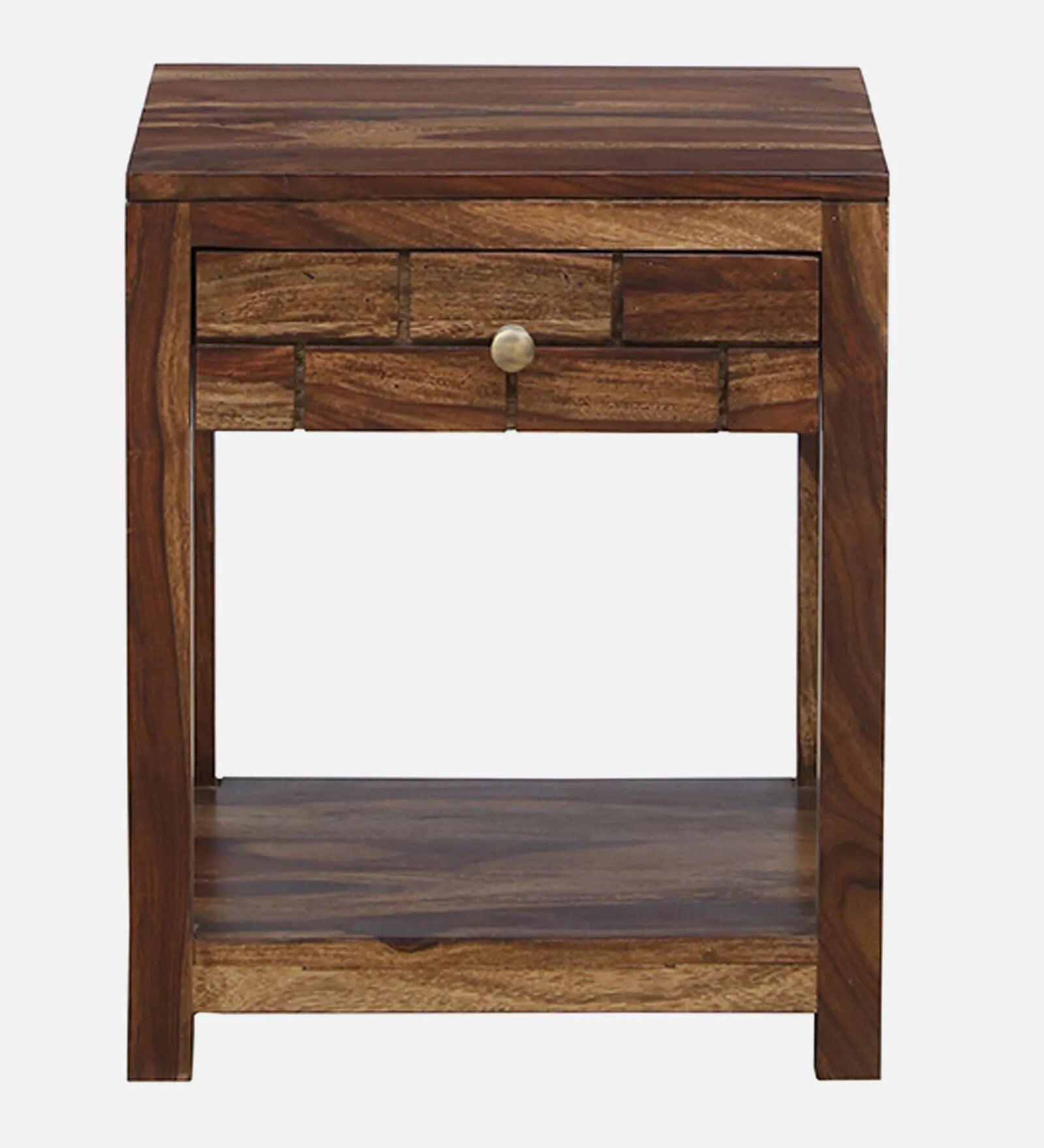 Imani Sheesham Wood Bedside Table In Provincial Teak Finish - Febonic Living
