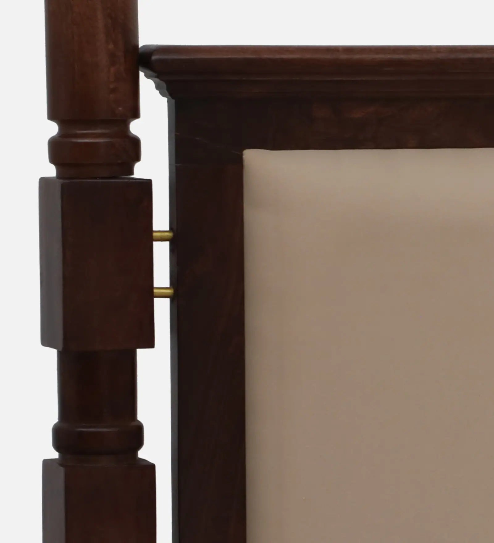 Trier Solid Wood King Size Bed in Tubbaq Finish - Febonic Living