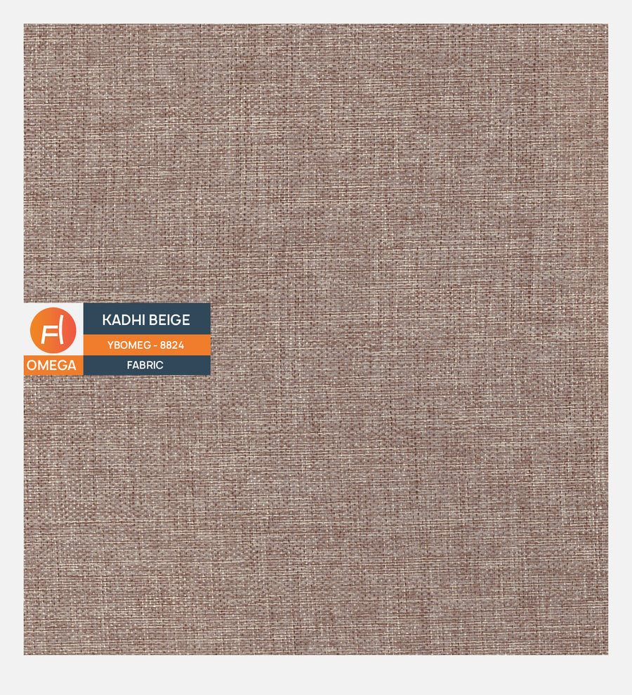 Blake Fabric Upholstered Queen Size Bed In Kadhi Beige Colour - Febonic Living
