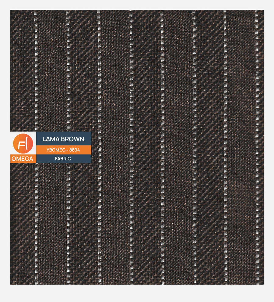 Polycotton Beso Leatherette Lama Brown 8804 Code by Febonic Living