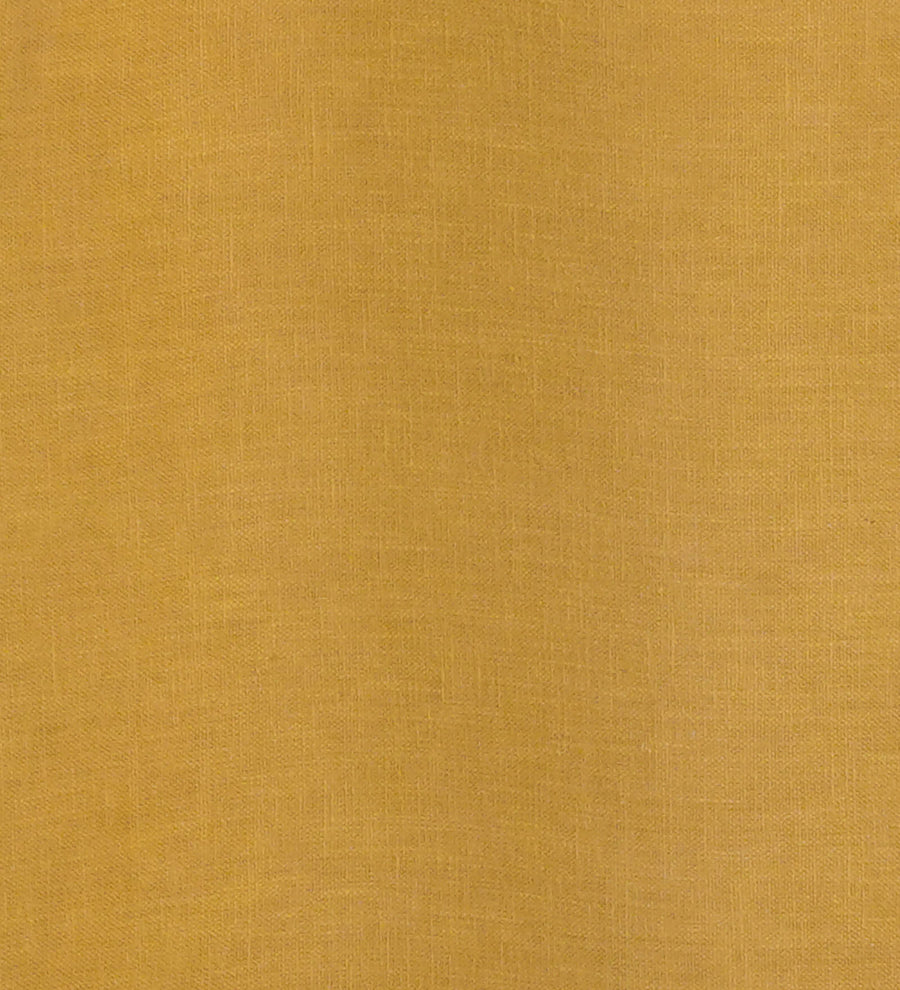 Toby Fabric Pouffe In Bold Yellow Colour - Febonic Living