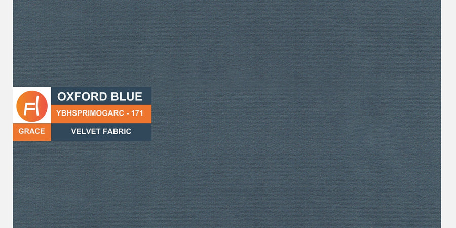 Haru Fabric Rhs Sectional Sofa 3 Lounger In Oxford Blue Colour - Febonic Living