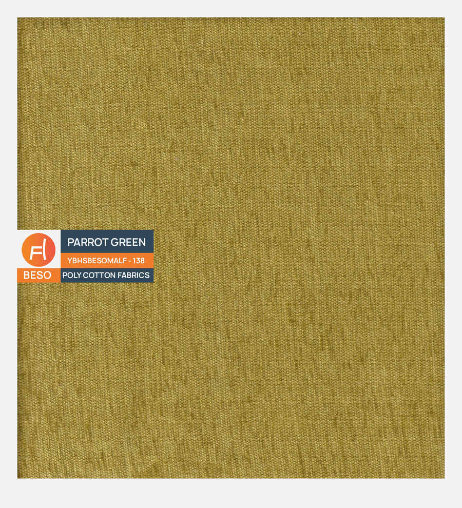 Nabi Fabric 1 Seater Sofa In Parrot Green Colour - Febonic Living