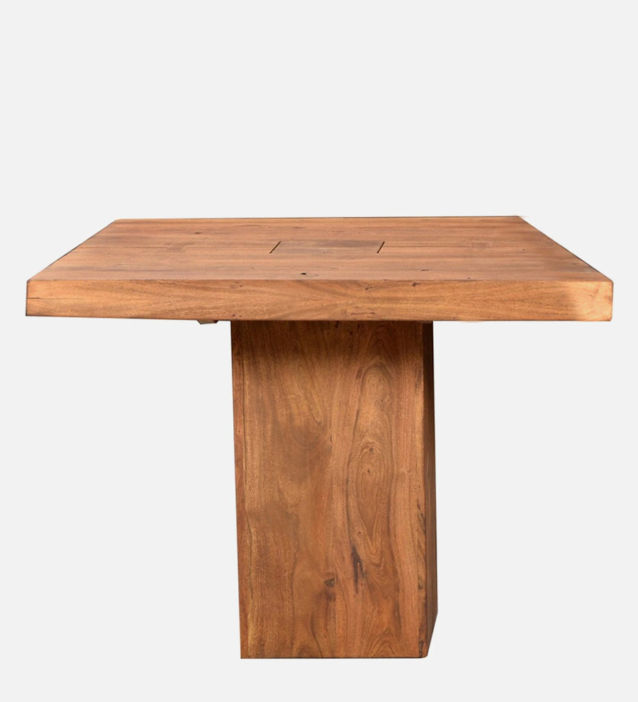 Tusco Solid Wood 4 Seater High Dining Table - Febonic Living