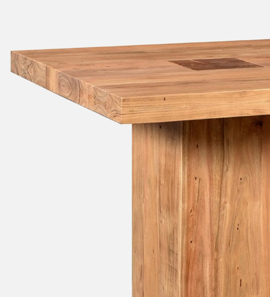 Tusco Solid Wood 4 Seater High Dining Table - Febonic Living