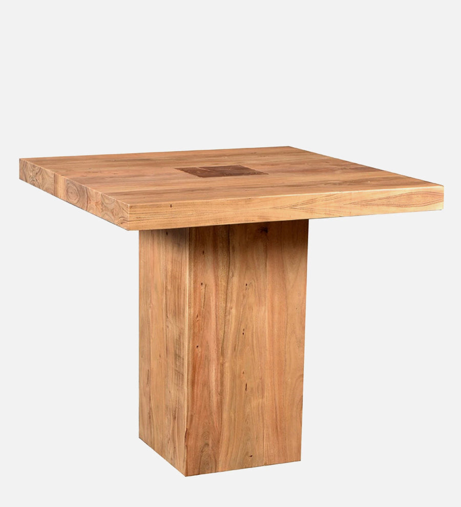 Tusco Solid Wood 4 Seater High Dining Table - Febonic Living