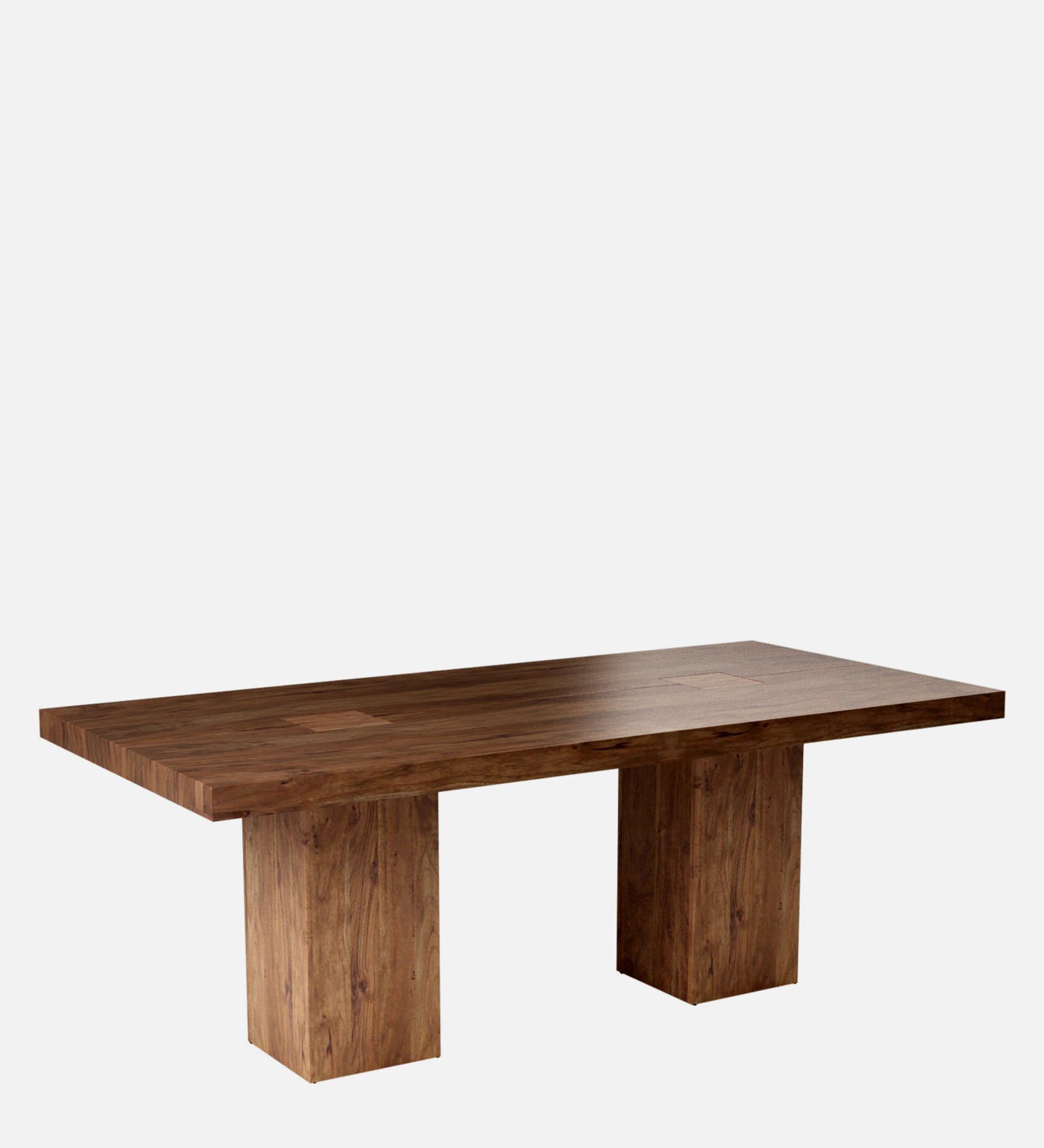 Tusco Solid Wood 6 Seater High Dining Table In Premium Acacia Finish - Febonic Living
