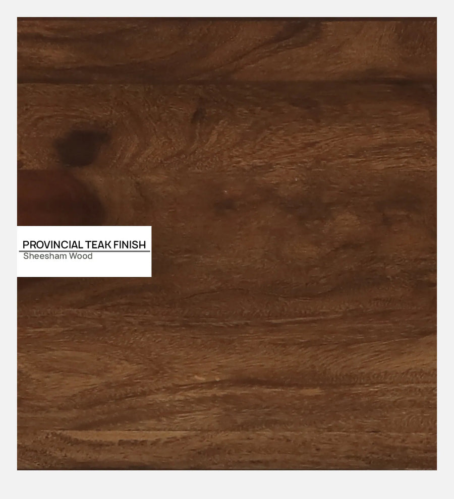 Pari Sheesham Wood King Size Bed In Provincial Teak Finish With Drawer Storage - Febonic Living