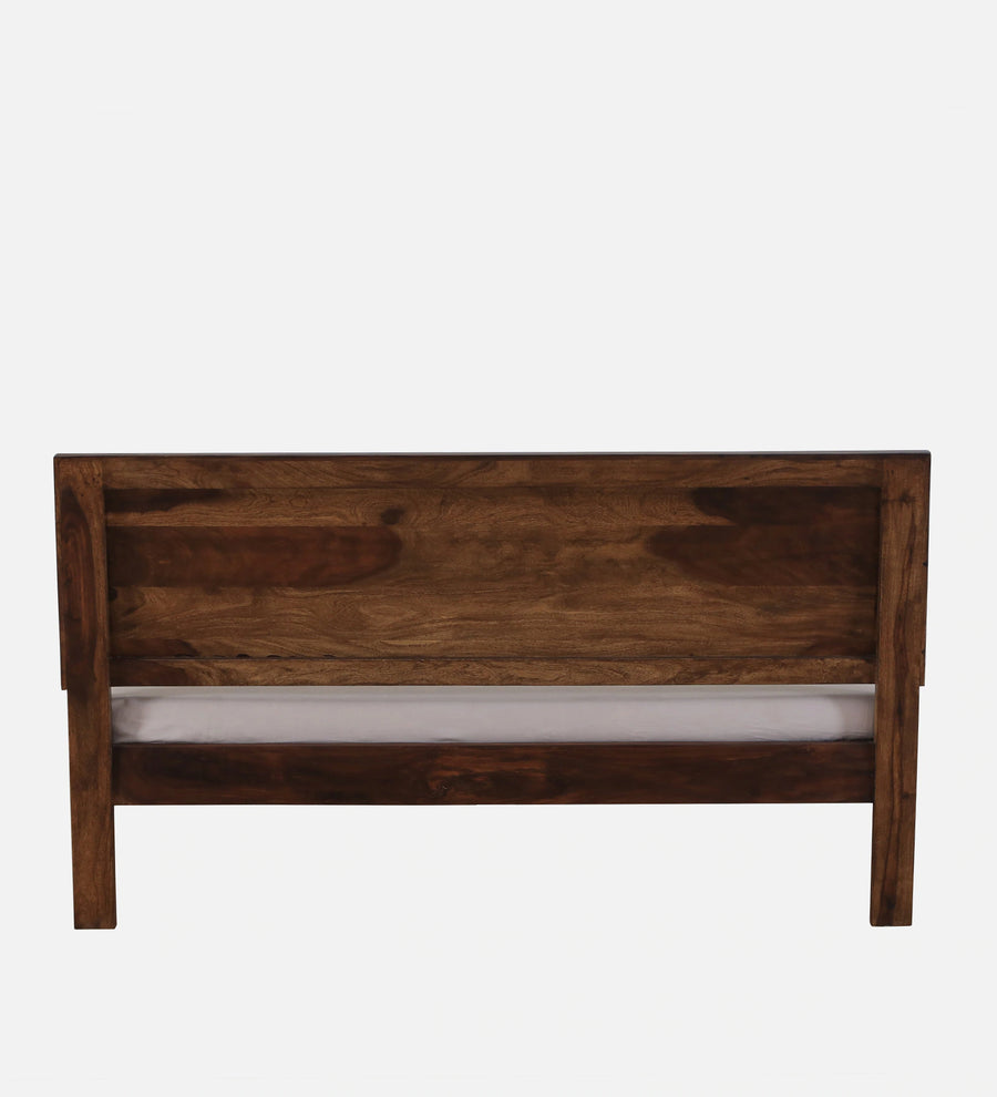 Pari Sheesham Wood Queen Size Bed In Provincial Teak Finish - Febonic Living