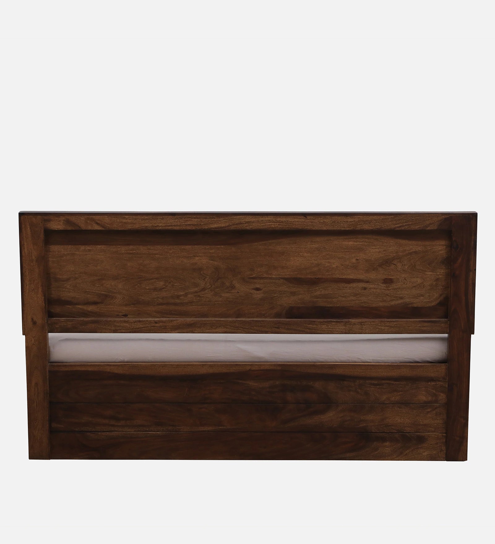 Pari Sheesham Wood Queen Size Bed In Provincial Teak Finish With Box Storage - Febonic Living