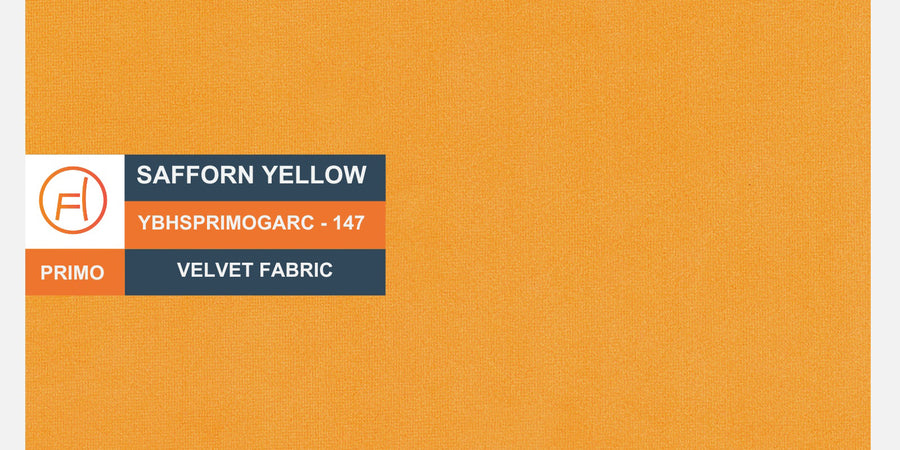 Kosta Velvet 3 Seater Sofa In Safforn Yellow Colour - Febonic Living