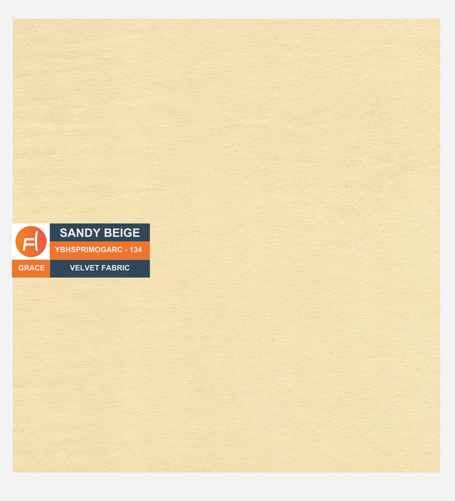 Haddie Velvet Swivel Chair In Sandy Beige Colour - Febonic Living