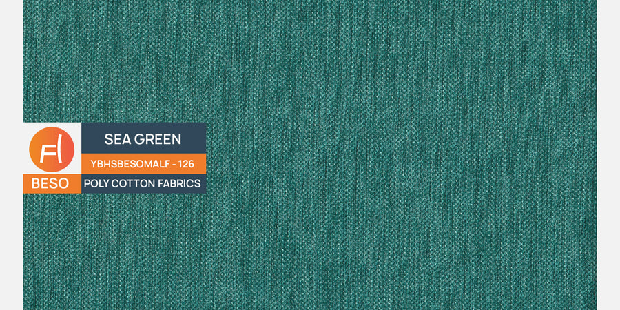 Nebula Fabric Rhs Sectional Sofa 3 Lounger In Sea Green Colour - Febonic Living