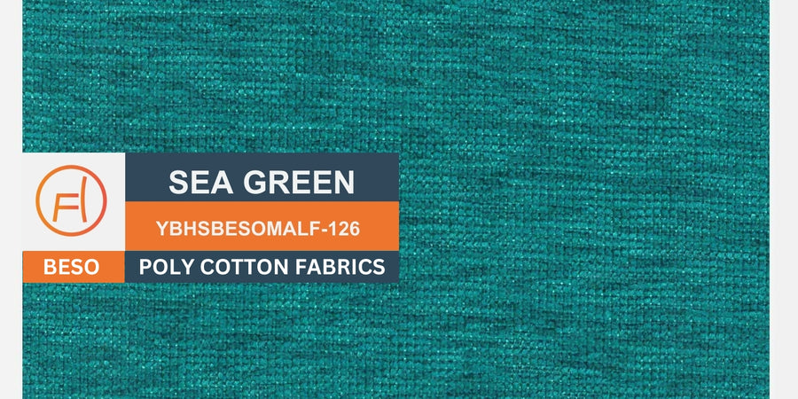Adam Fabric Rhs Sectional Sofa 3 Ottoman Lounger In Sea Green Colour - Febonic Living