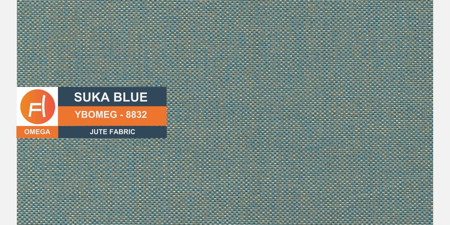 Nori Fabric 3 Seater Sofa In Suka Blue Colour - Febonic Living