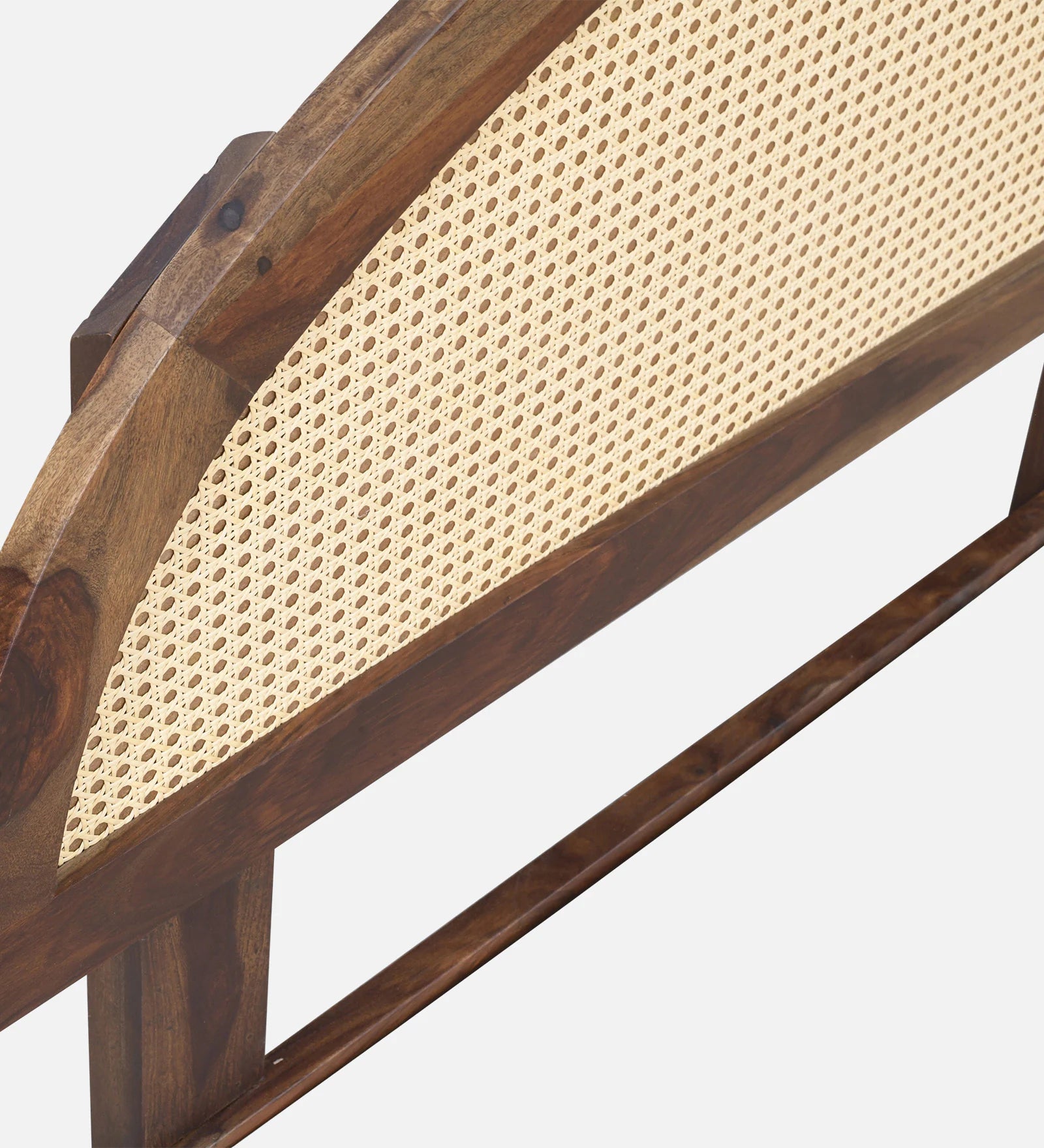 Taki Sheesham Wood King Size Bed In Provincial Teak Finish