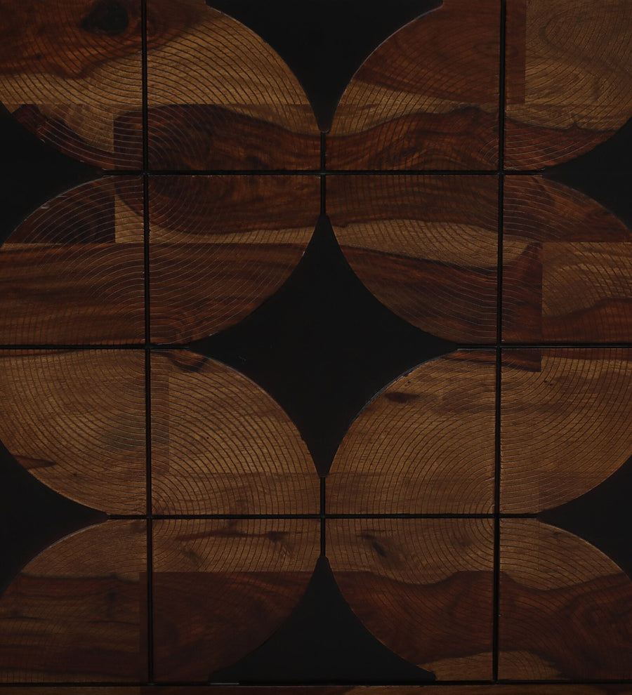 Davao Sheesham Wood Sideboard In Provincial Teak Finish - Febonic Living