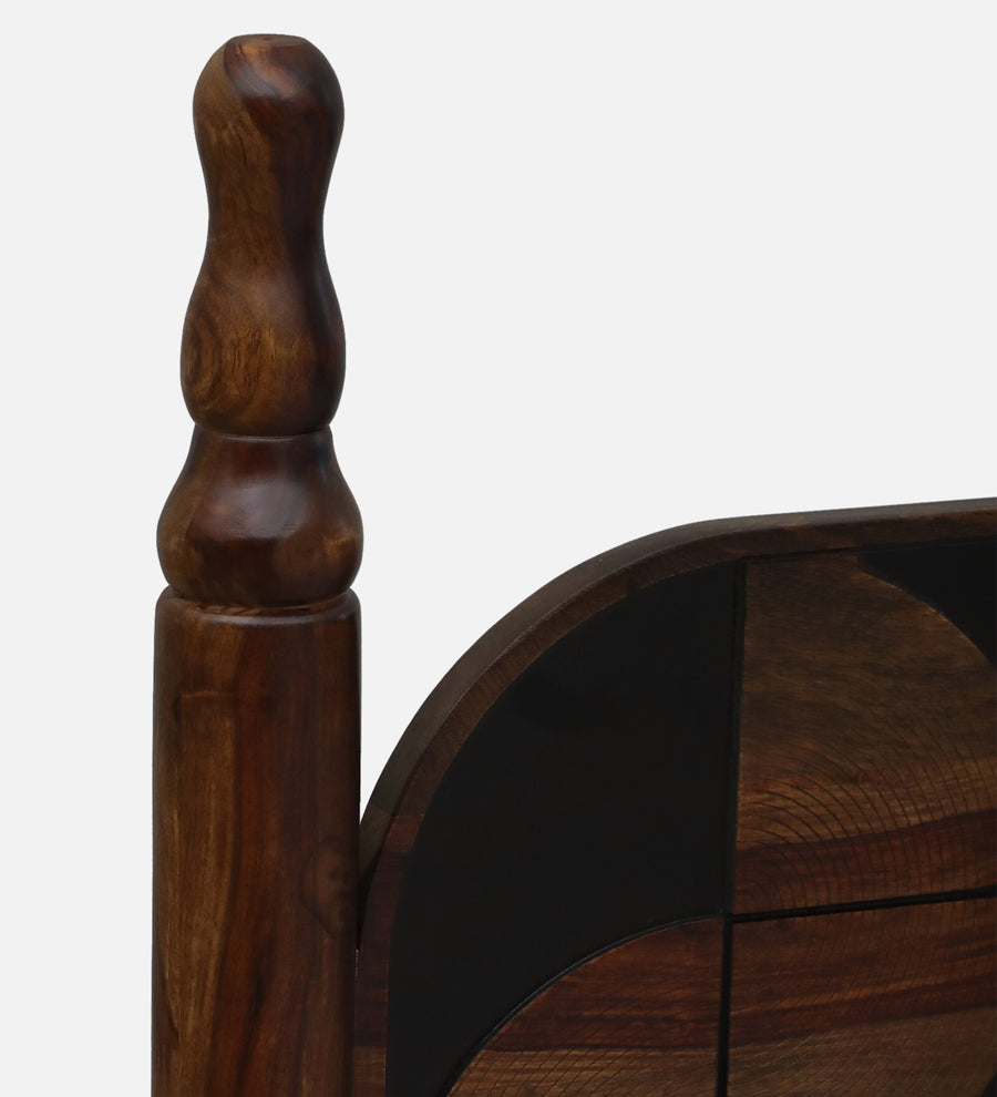 Tunis Sheesham King Size Bed In Provincial Teak Finish - Febonic Living