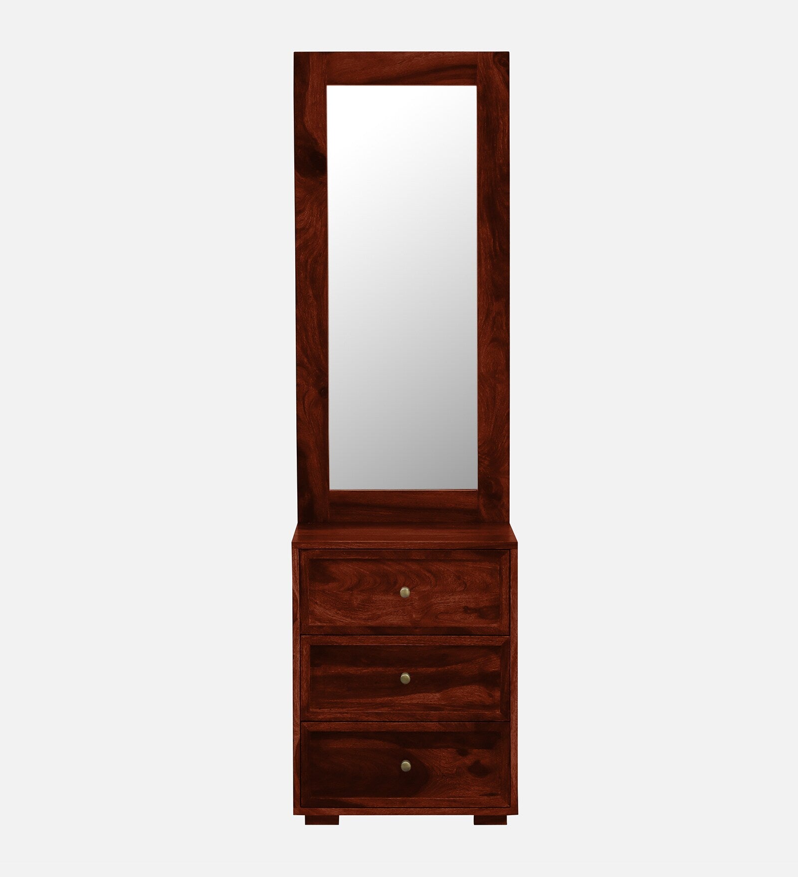 Malmo Sheesham Wood Dresser In Honey Oak Finish - Febonic Living