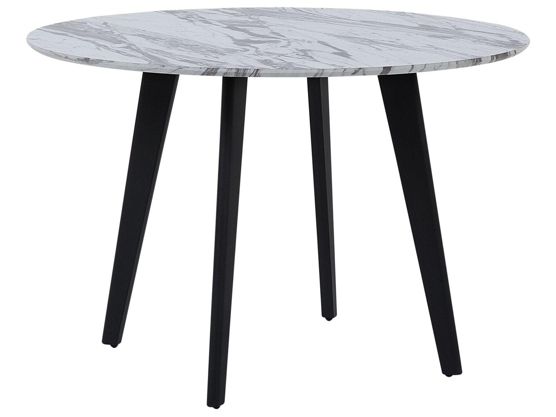 Mosby 2 Seater Round Dining Table In Marble Finish