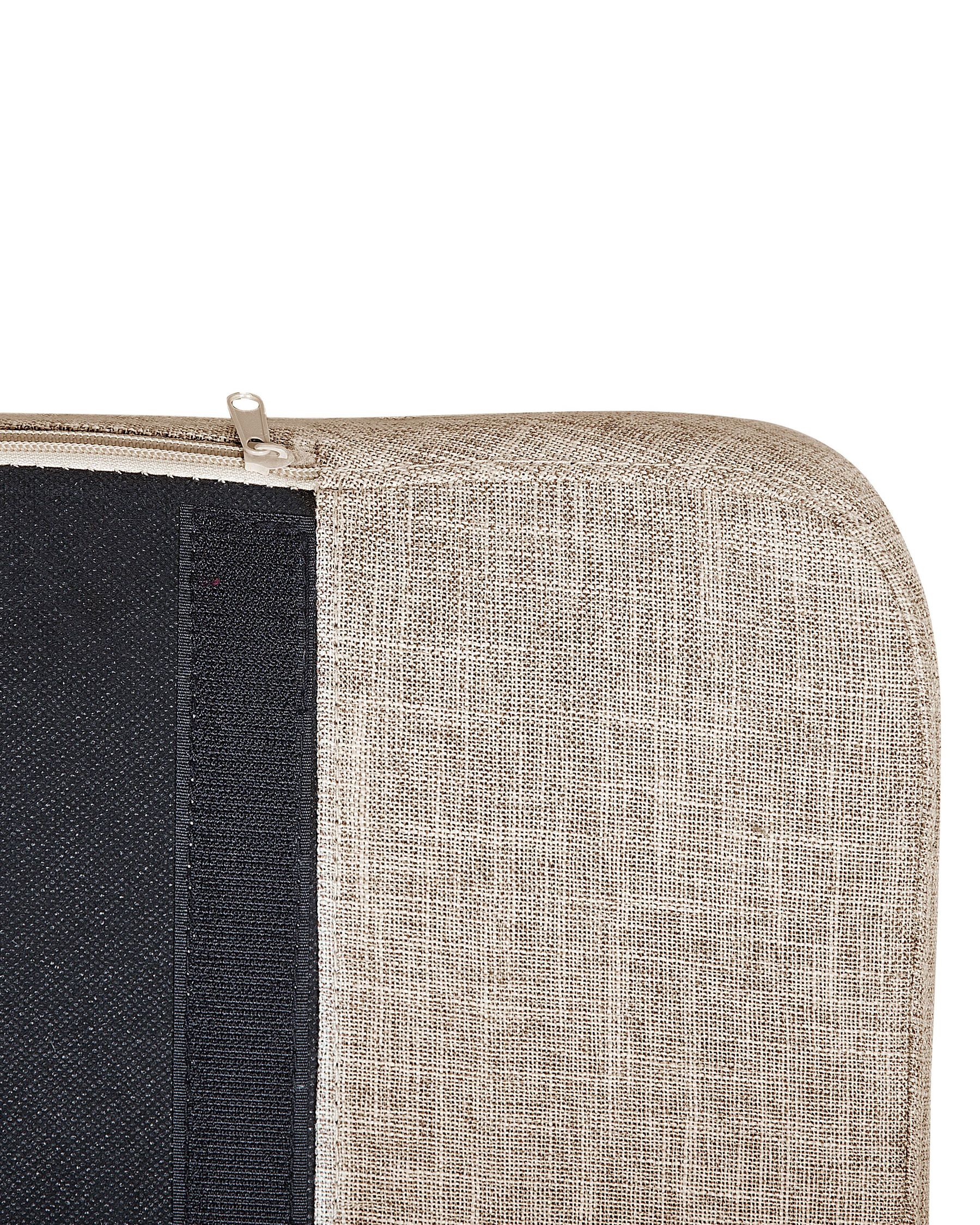 Arrie Omega Fabric Rocking Chair in Olive Beige Colour - Febonic Living
