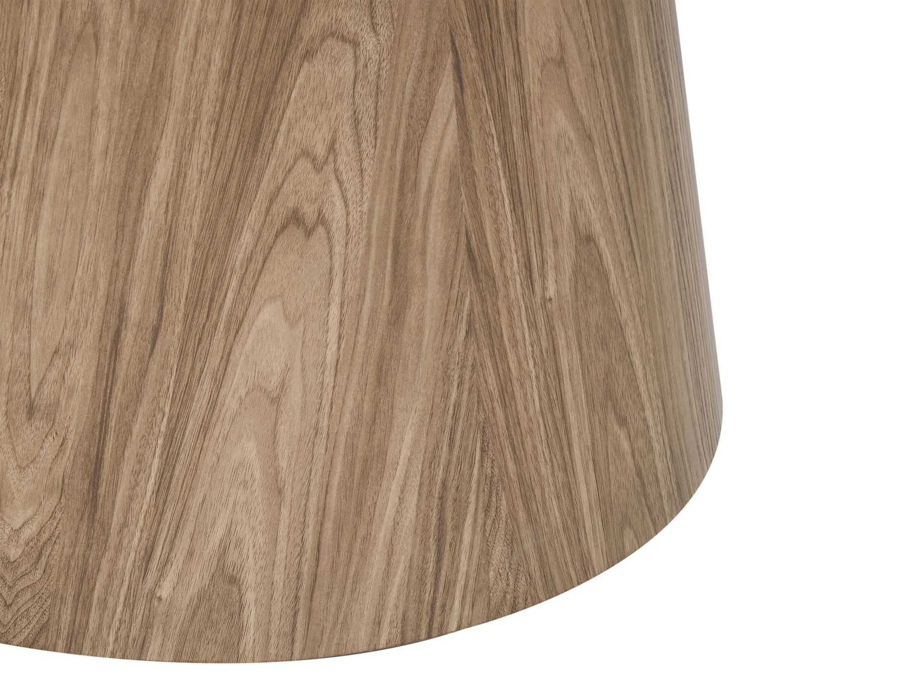 Oyen 2 Seater Round Dining Table In Oral Wallnut Finish
