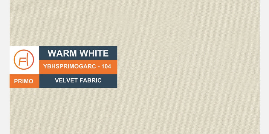 Kosta Velvet 3 Seater Sofa In Warm White Colour - Febonic Living